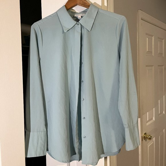 Blue button down - Picture 1 of 4
